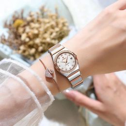 Wristwatches Luxury Woman Wristwatch Waterproof Luminous Date Stainless Steel Watch For Ladies High Quality Quartz Women Watches