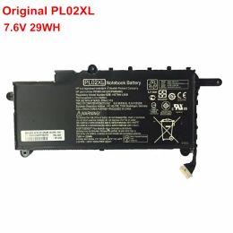 Batteries 7.6V 29WH New Genuine Original PL02XL Rechargeable Battery For Laptop for HP Pavilion 11n x360 11n010dx HSTNNLB6B 751681421