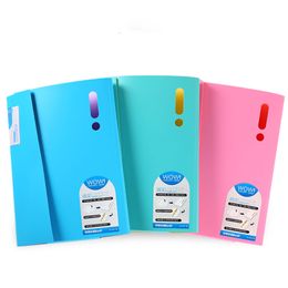 A3 File Document Bag Test Paper Bill Folder Holder Organiser Fastener School Office Supplies Binder File Folder Document Storage