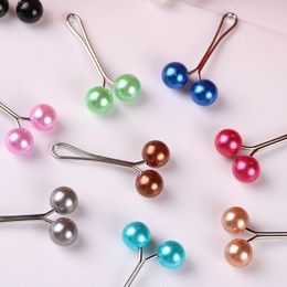 12pcs Mixed Colour Muslim Hijab Clip Rhinestone Ball Scarf/Shawl Clip Islamic Women Scarves Crystal Shawl Pin Buckles