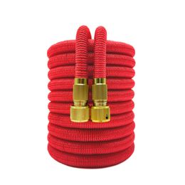 Magic Watering Hose Garden Hose Flexible Expandable Water Hose Pipe High Pressure Car Wash Blue Red 25FT-100FT