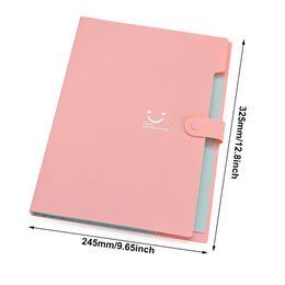 Waterproof Large Capacity Paper Organiser File Classify Portfolio A4 File Bag Data Book Bill Folder Holder