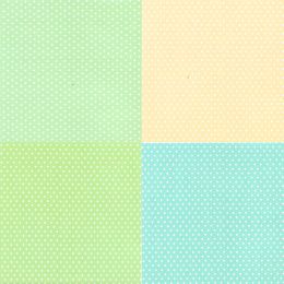 YBYAO 12 Sheet 6"X 6" Colorful Dots Gird Art Paper Collage Craft Paper Handmade DIY Album Scrapbooking Material Paper Card Stock