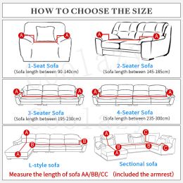 Stretch Sofa Cover Big Elasticity Couch Covers Love-seat Funiture Sofa Towel All Wrap Single Slipcovers Double Three Four Seat