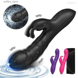 Other Health Beauty Items Rabbit Vibrator for Women Powerful G Spot Dildo Clitoris Stimulator Massager Silicone Adult Toys Shop Adults Goods for Female L410