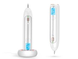 Wireless Rechargeable Dark Spots Mole Freckle Tattoo Wart Removal Pen Skin Tag Spot Eraser with LCD Screen and Spotlight8120526