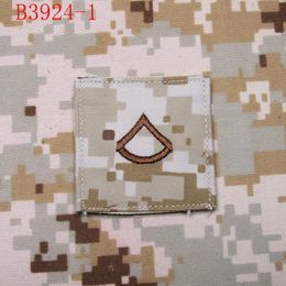 Military Embroidery Patch Insignia, Digital Desert Background, Tan Design, U.S.ARMY