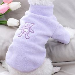 Winter Dog Clothes Two Feet Pets Outfits Warm Clothes for Small Medium Dogs Costumes Coat Pet Jacket Puppy Sweater