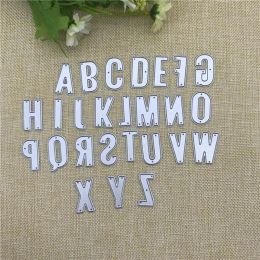 26pcs/Set Alphabet Letter Metal Cutting Dies Stencil Scrapbooking Album Paper Cards Deco Crafts Die