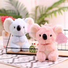 Plush Dolls 23cm Koala Elephant Folivora Plush Soft Fill Animal Doll Home Decoration Childrens Birthday Gift Toy J240410