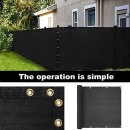 90x200cm Sunshade Net Garden Shade Swimming Pool Balcony Fence Patio Privacy Protective Screen Waterproof Breathable Outdoor