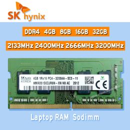 RAMs SK Hynix ddr4 4GB 8GB 16GB 32GB 2133MHz 2400MHz 2666MHz 3200MHz RAM Sodimm Laptop Memory pc4 4g8g16g32g 2133P 2400T 2666V 3200AA