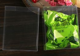 55pcs 5*15*20cm clear plastic pvc box packing boxes for gifts/chocolate/candy/cosmetic/crafts square transparent pvc Box