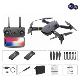 Drones 4K Toy E58 Drone Wide Angle Camera Hold Mode Foldable Four Control Height Camera HD Axis Remote Toys Dual Fixed Aircraft M7Y2