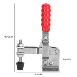 GH-101-DSS/GH-12132/GH-36204M Welding Fixture Clamp Quick Toggle Clamp Latch Catch Lock Hasp Workpiece Holder Clip