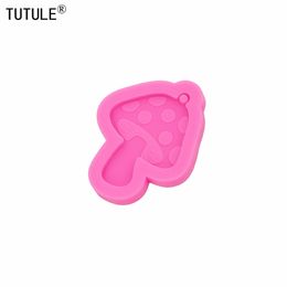 Toadstool Mushroom Earrings Silicone Resin Mold,Mushroom Earings Silicone Mold-Jewelry Flexible Resin Mold-Shiny Mold-Food Mould