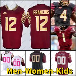 Derwin James 3 Jersey 12 Deondre Francois 5 Jameis Winston 2 Deion Sanders Dain Cook Charlie Ward Warrick Dunn Football College Lions Custom Men Women Kids