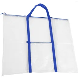Storage Bags Bag Painting Paper Work Poster Handheld Portable Drawing Plastic Canvas Posters