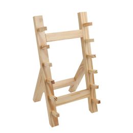 Wooden holder swinging knife rack wooden shelf willow knife sushi chef tool Japanese bayonet wooden knifes rest sushi bamboo mat