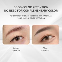 3ml Pigment Milk Tea Colors For Semi Permanent MakeUp Sets Tint Eyebrow Eyeliner Lips Beauty Microblading Tattoo Ink Pigments