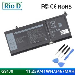 Batteries Laptop Battery G91J0 11.25V/41WH/3467MAH For Latitude 3420 3520 Vostro 5510 5410 3510 3515 3511 Inspiron 5310 3511