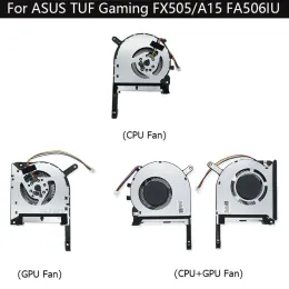 Pads CPU GPU Laptop Cooling Fan for Asus DFS5K12304363H FMIU DFS5K12114262H FM1V Replacement Notebook Radiator Parts