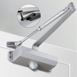 Hydraulic Buffer Door Closer 25kg to 80kg Adjustable Speed Automatic Door Closing Equipment Mute Soft Closing Door Hardware