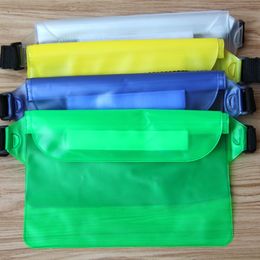 Outdoor Sports Swimming Beach Large Capacity PVC Waterproof Underwater Waist Bag Fanny Pack Beach Dry Pouch Phone Case Wallet