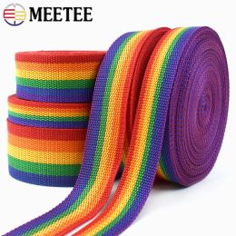 10Meter Webbings Tapes Backpack Pet Strap Ribbons Label Band for Luggage Belts Bags Bias Binding Waist Belt DIY Gift Wrapping