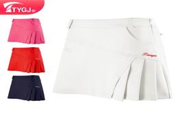 Woman Skirts Golf Wear Ladies AntiExposure Pleated Fashion Skirts Badminton Tennis mini Short Skirt Summer Girl Clothing2269486