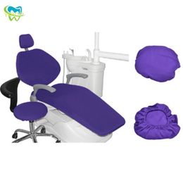 1 Set Dental Chair Cover Unit Fabric Seat Elastic Waterproof Protective Protector Dentist Equipment Dentista Dentistry lab