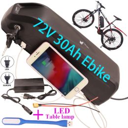 E-Bicycle Hailong Battery 18650 Cells Pack 72V 20AH 30AH 40AH 750W 1000W 1500W Powerful Bicycle Lithium Battery