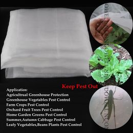 5m/Lot 40Mesh Garden Netting Insect Pest Control Net Garden Fruit Green Vegetables Plants Protect Cover Durable Garden Net