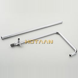 . 1 Set Bathroom Rainfall Shower Faucet Set Mixer Tap With Hand Sprayer Wall Mounted Chrome Copper YT-5335