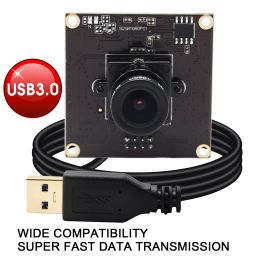 Webcams ELP IMX291 USB 3.0 Webcam MJPEG YUY2 50fps 2Megapixel High Speed UVC OTG Mini 1080P Camera Module for Android Linux Windows Mac