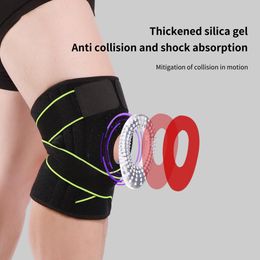 Protective Silicone Spacer Sports Professional Guard Knee Pad for Outdoors