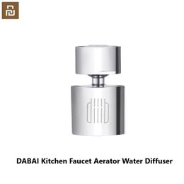 DABAI Kitchen Faucet Aerator Water Diffuser Bubbler Zinc Alloy Water Saving Filter Head Nozzle Tap Connector Double Mode