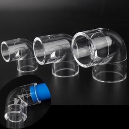 1pc 20mm Acrylic Pipe And Connectors Aquarium Plexiglass Water Supply Tube Elbow Joints Shrimp Nano Coupling Tee Fittings