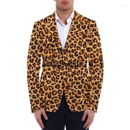 Men's Suits & Blazer 3D Printing Y2k Korean Fashion Clothing Homme Autumn Casual Style Coat For Men Supplier 5XL