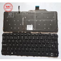 Keyboards SP LA/Uk/Us/JP New for HP EliteBook Folio G1 HSTNNI73C 850915001 Laptop Backlit Keyboard