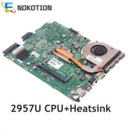 Motherboard NOKOTION 132691 PWB.FX3MC REV:A00 CN0HRG70 0HRG70 For DELL 15 3442 3542 3443 3543 5748 Laptop Motherboard 2957U CPU+Heatsink