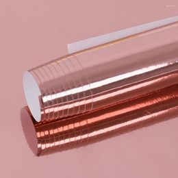 Window Stickers HOHOFILM 50cmx200cm Rose Gold Craft Cutting Sticker Self-adhesive For Car Wall Cup Etc 20''x78.74''