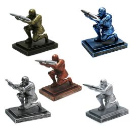 Executive Knight Pen Holder Armor Hero Pen Stationery Resin Display Supplies Office Stationery Desk Storage Accessories D5QC