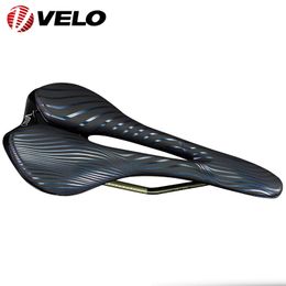 Velo Bike Saddle For Racing Ti-Alloy Gel Bicycle Saddle Lightweight Road Bike Seat Comfort Ergonomic Bicycle Saddle Seat