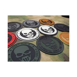 U.S. NAVY Seal Team, Don't Run You'll Only Die Tired Tactics 3D PVC Patch