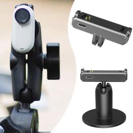 Accessories For insta360 GO3 Quick Release Base Rechargeable Adapter Mount Brackets Action Camera Accessories for Insta360 Go 3 Thumb Camera