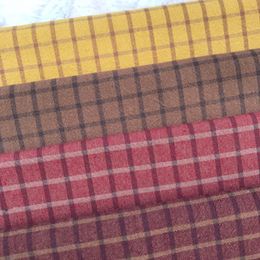 50*70CM Japanese yarn-dyed fabric, 7 Colour checked jacquard fabric, handmade, DIY decorative fabric