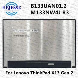 Screen 13.3" Laptop LCD Screen B133UAN01.2 M133NW4J R3 For Lenovo ThinkPad X13 Gen 2 20XH 20XJ IPS 1920x1200 EDP 30Pin Matrix Panel