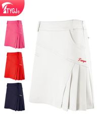 Woman Skirts Golf Wear Ladies AntiExposure Pleated Fashion Skirts Badminton Tennis mini Short Skirt Summer Girl Clothing9619951