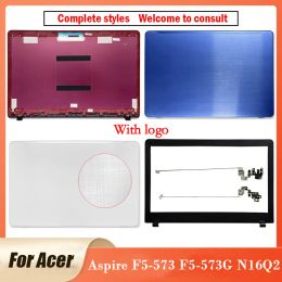 Cases NEW Original Metal Shell For Acer Aspire F5573 F5573G N16Q2 Laptop LCD Back Front Bezel Hinges F5573 F5573G 15.6 Inch